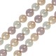 Pearlin on Natural Shell Bead Round 8mm
