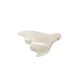 Ciondolo a Forma di Coda di Balena in Conchiglia 25X20 mm