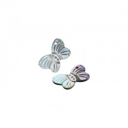 Ciondolo a Forma di Farfalla in Conchiglia 18.5X11 Mm/2 mm