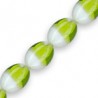 Blanc/Vert clair