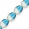 Blanc/Turquoise