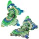 Pendentif en Verre de Style Murano Papillon 38 x 60 mm