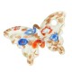 Pendentif en Verre de Style Murano Papillon 38 x 60 mm