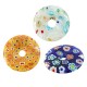 Pièce Ronde en Verre avec Fleurs 44 mm