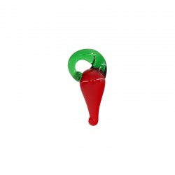 Colgante de Vidrio de Murano Pimiento 9x28mm
