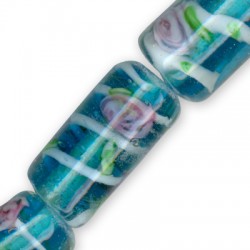 Glass 'Deco' Tube 10x19mm