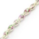 Tube en Verre Ovale 10 x 15 mm (25 Pièces) Ø 2 mm