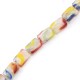 Glass Bead Rectangular 8x12mm (28pcs)