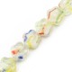 Perle en Verre Fleur 8 x 13 mm (26 Pièces) Ø 1 mm