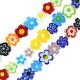 Millefiori Glass Bead Flower Round (~6mm (~72pcs)