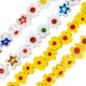 Millefiori Glass Bead Flower Round (~6mm (~72pcs)