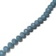 Perle de Verre Facettée Nacrée 4 x 3 mm (150 Pièces)
