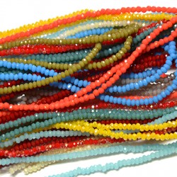 Crystal Bead Polygon 2.3mm (~195pcs/string)