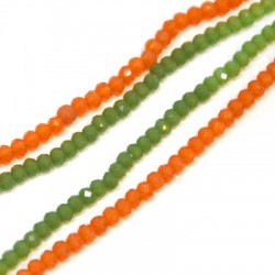 Perla di Vetro Tubolare (~4 mm (~140 pezzi/47 cm)