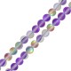 Spectrolite Bead Round Matte 6mm Ø0.5mm (~60pcs)