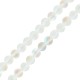 Perle Spectrolite Ronde mate 6 mm Ø 0.5 mm (~60 Pièces)