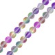 Perle Spectrolite Ronde mate 8 mm Ø0.5 mm (~45 Pièces)