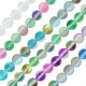 Perle Spectrolite Ronde mate 10 mm Ø0.6 mm (~38 Pièces)