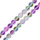 Perle Spectrolite Ronde mate 10 mm Ø0.6 mm (~38 Pièces)