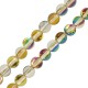 Perle Spectrolite Ronde Brillante 8 mm Ø0.5 mm (~47 Pièces)