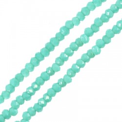 Glass Bead Round Faceted (~2.3mm Ø0.4mm (~180pcs)