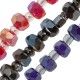 Perle de Verre Facettée 4 mm/3 mm Ø0.9 mm (~150 Pièces)