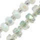 Γυάλινη Χάντρα Πολυεδρική 6mm/ 3.5mm Ø1.3mm (~100τμχ)