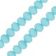 Glass Crystal Bead Round Faceted 3x2.5mm Ø0.7mm (~160pcs)