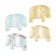 Entrepieza de Cristal Elefante 13x11mm(Ø1mm)