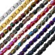 Glass Bead Tube Faceted 5x6mm Ø1.2mm (~100pcs)