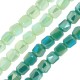 Γυάλινη Χάντρα Σωληνάκι Πολυεδρική 5x6mm Ø1.2mm (~100τμχ)
