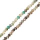Glass Crystal Bead Round Faceted 3x2.5mm Ø0.7mm (~160pcs)