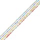 Glass Crystal Bead Round Faceted 3x2.5mm Ø0.7mm (~160pcs)