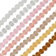 Perle en Cristal de Verre Ronde Facettée 3 mm Ø0.8 mm (~123 Pièces)