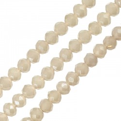 Perle en Cristal Facettée 4 mm (~118 Pièces)