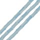Glass Crystal Bead Tube 6x12mm Ø~1.3mm (~63pcs)
