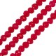 Glass Crystal Bead Round Faceted 4x3mm Ø0.9mm (~118pcs)