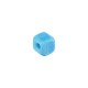Glass Bead Cube 10mm Ø~4mm