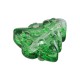 Curseur en Verre en Forme D'Arbre de Noël 14.5 x 16 mm / 7 mm Ø 1.1 mm