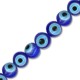 Glass Bead Round Evil Eye 6mm (67pcs)