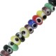 Glass Spacer with Evil Eye 6x3mm Ø1.6mm (~50pcs)