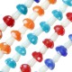 Glass Slider Mushroom 10x13mm Ø1mm (25pcs)