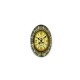Cabochon en Verre plat Ovale Horloge 20 x 30 mm
