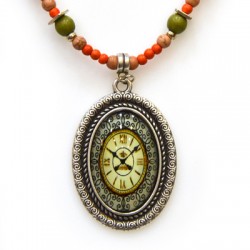 Cabochon en Verre plat Ovale Horloge 20 x 30 mm