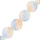 Mouth Blown Glass Bead Round 20mm Ø~2.3mm (~20pcs)
