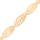 Glass Bead Oval 12x25mm Ø~1.7mm (~15pcs)