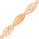 Glass Bead Oval 12x25mm Ø~1.7mm (~15pcs)