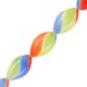 Glass Bead Oval 19x32mm Ø~1.8mm (~13pcs)