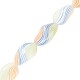Glass Bead Oval Irregular 12x20mm Ø~1.8mm (~20pcs)