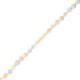 Glass Bead Heart Blue 20x22mm Ø~2.5mm (~20pcs)